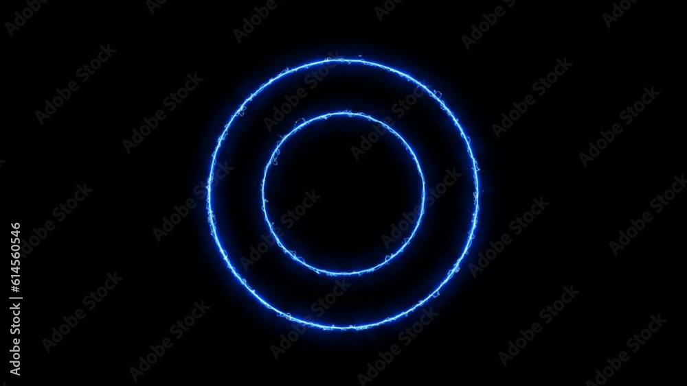 Pending loading blue energy HUD element – 3D rotation and wiggle, loopable Pending loading blue energy HUD element – 3D rotation and wiggle, loopable