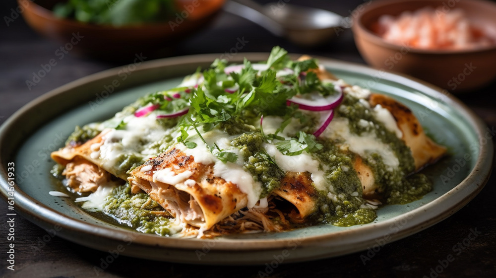 Chicken enchiladas Chicken enchiladas