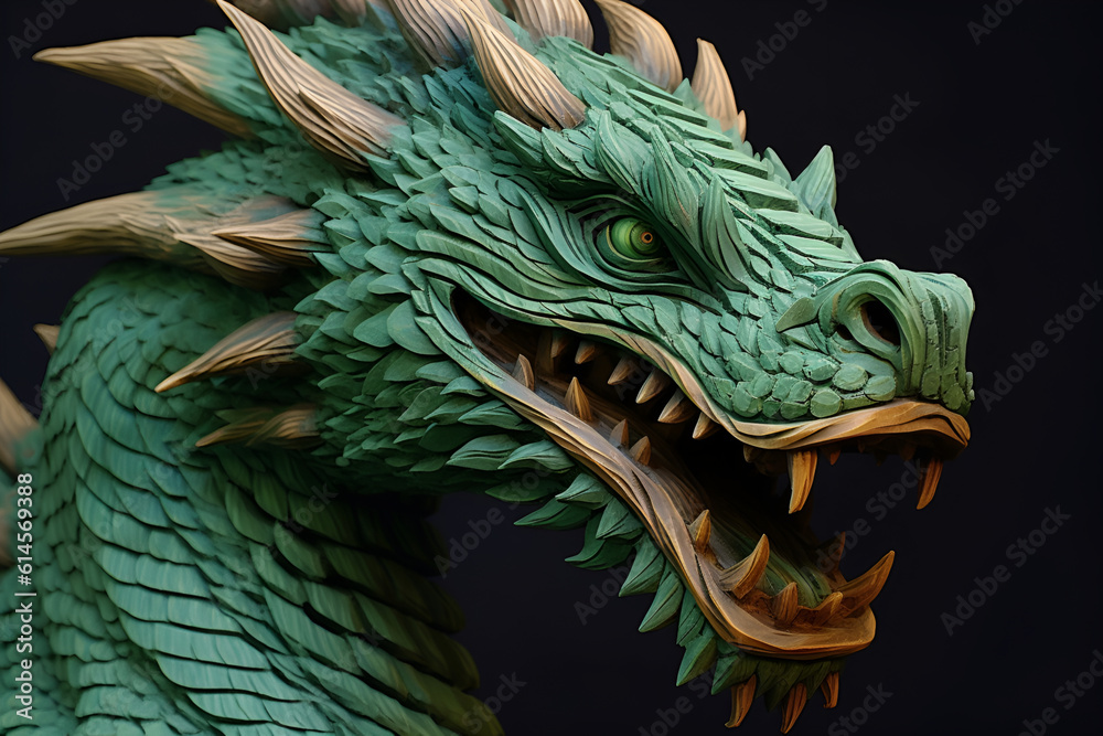 Chinese New Year Dragon isolated on background. Happy New Year 2024. Dragon Decoration on background. Chinese New Year Dragon isolated on background. Happy New Year 2024. Dragon Decoration on background.