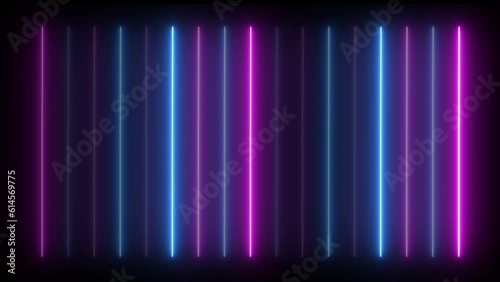 Glowing lines Led neon loop suitable for concerts, tv shows, vj projections, dance music videos, show parties, night clubs, discos, and much more. 4k
