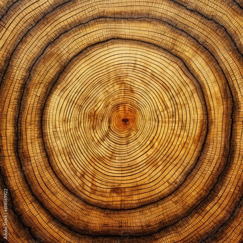 wood texture - growth rings of a tree