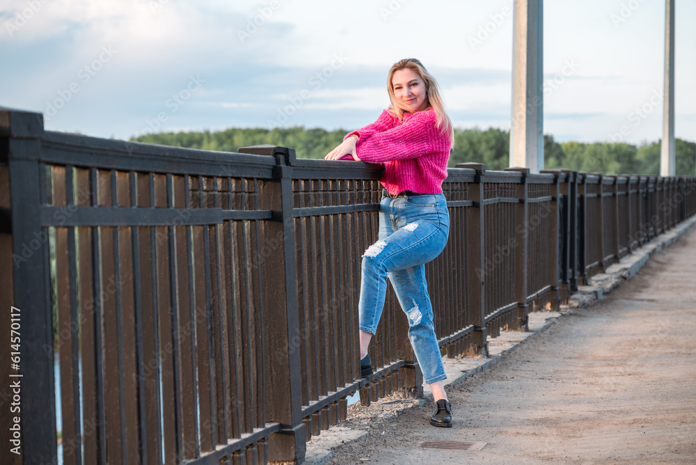 Girl on the bridge