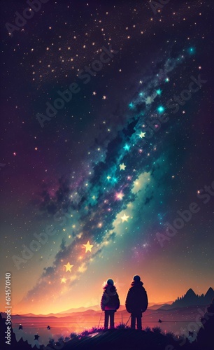 night sky and stars © Johann