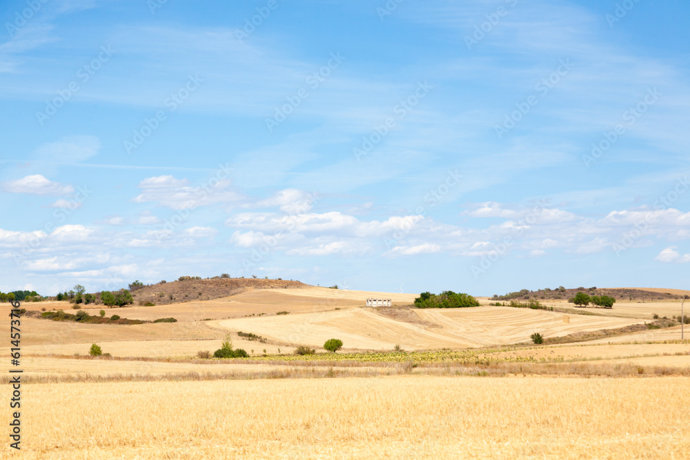 Castile and Leon region rural landscape, Spain Castile and Leon region rural landscape, Spain