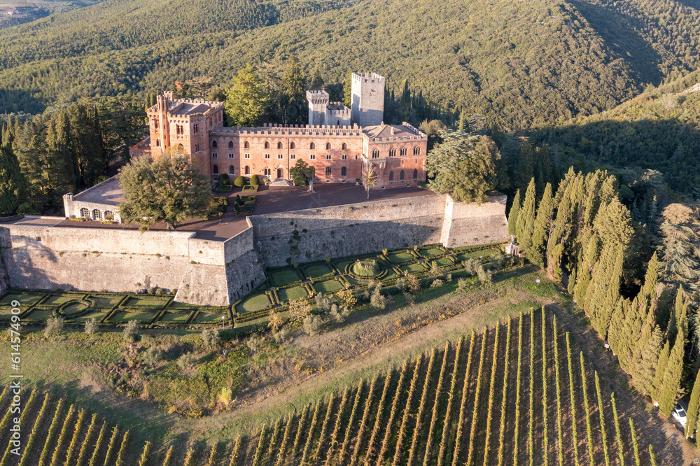 Ricasoli Winery, Chianti Region, Castello di Brolio, Brolio Castle, Province of Siena, Tuscany, Italy