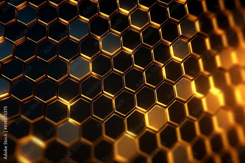 hexagons modern background illustration hexagons modern background illustration
