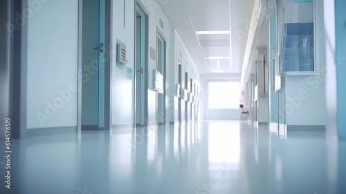 Wallpaper Mural corridor in the hospital Torontodigital.ca