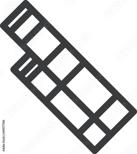 ミニミニ線画飲食物イラスト　ガム