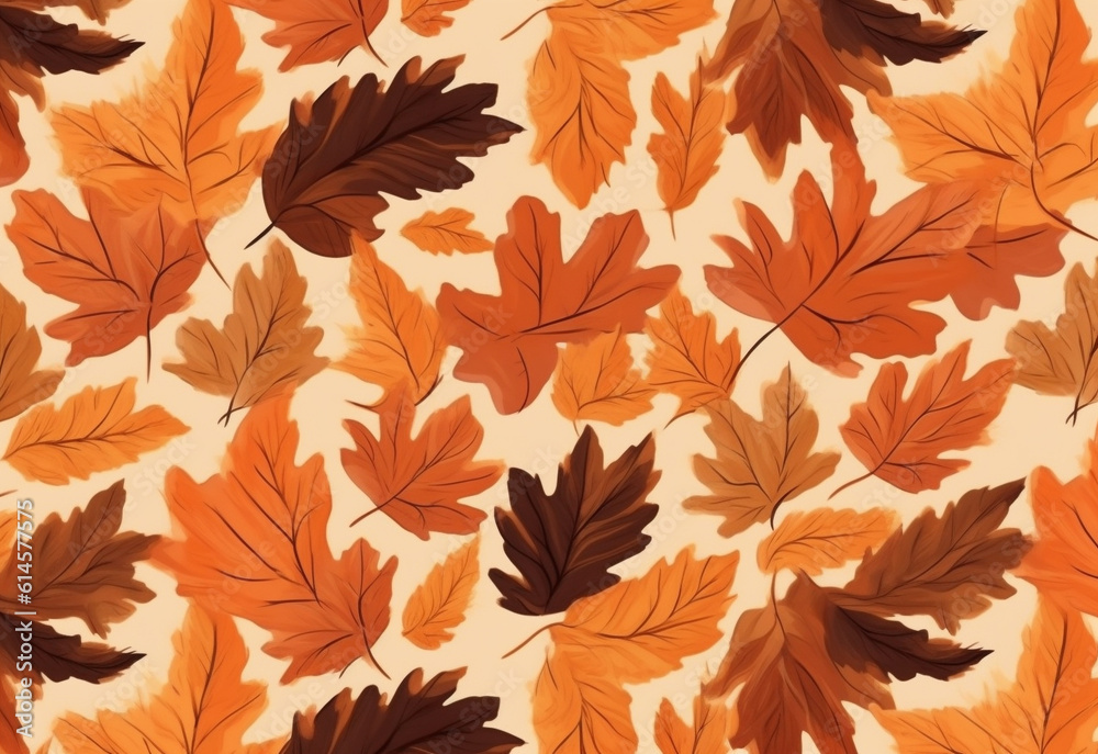 Fototapeta premium Autumn Pattern