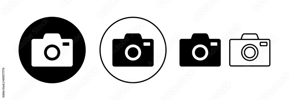 Camera icon vector for web and mobile app. photo camera sign and symbol. photography icon. Camera icon vector for web and mobile app. photo camera sign and symbol. photography icon.