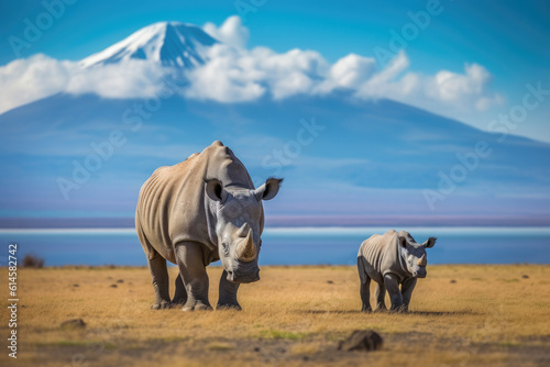 African black rhino 