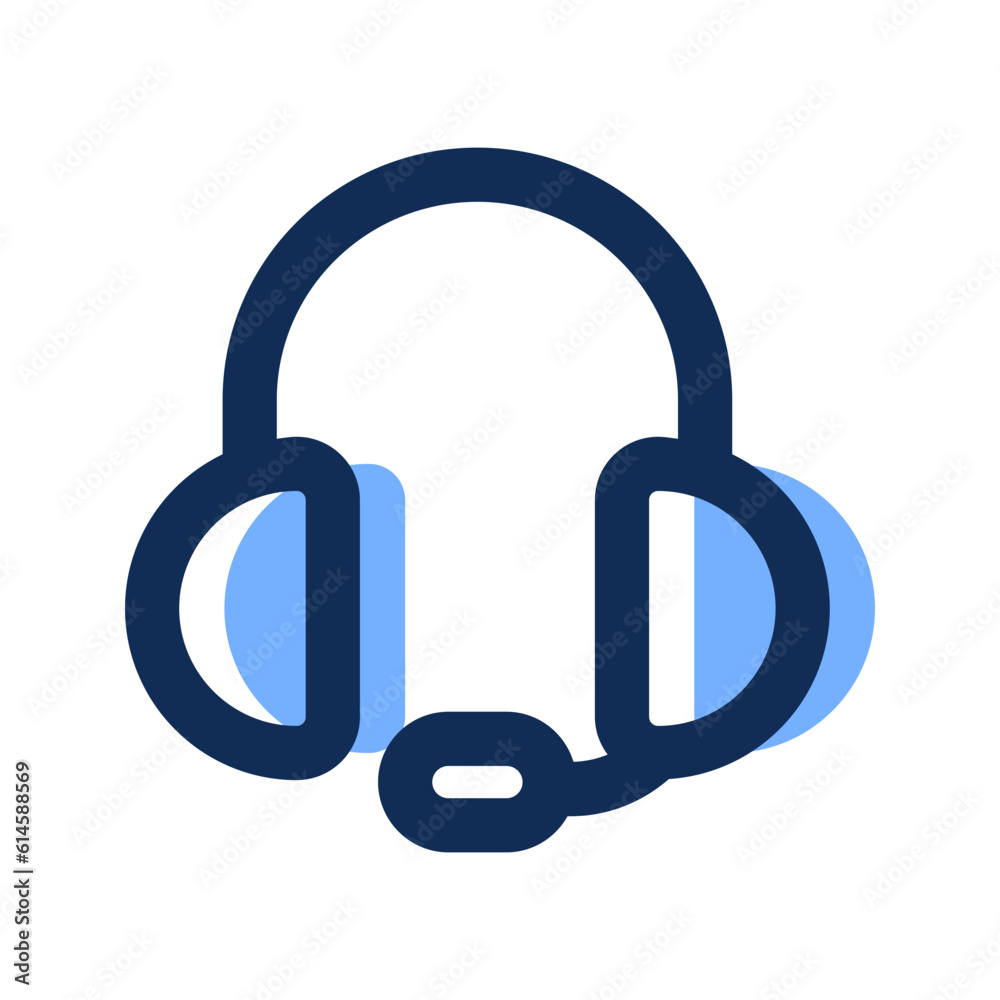 customer service filled line icon customer service filled line icon