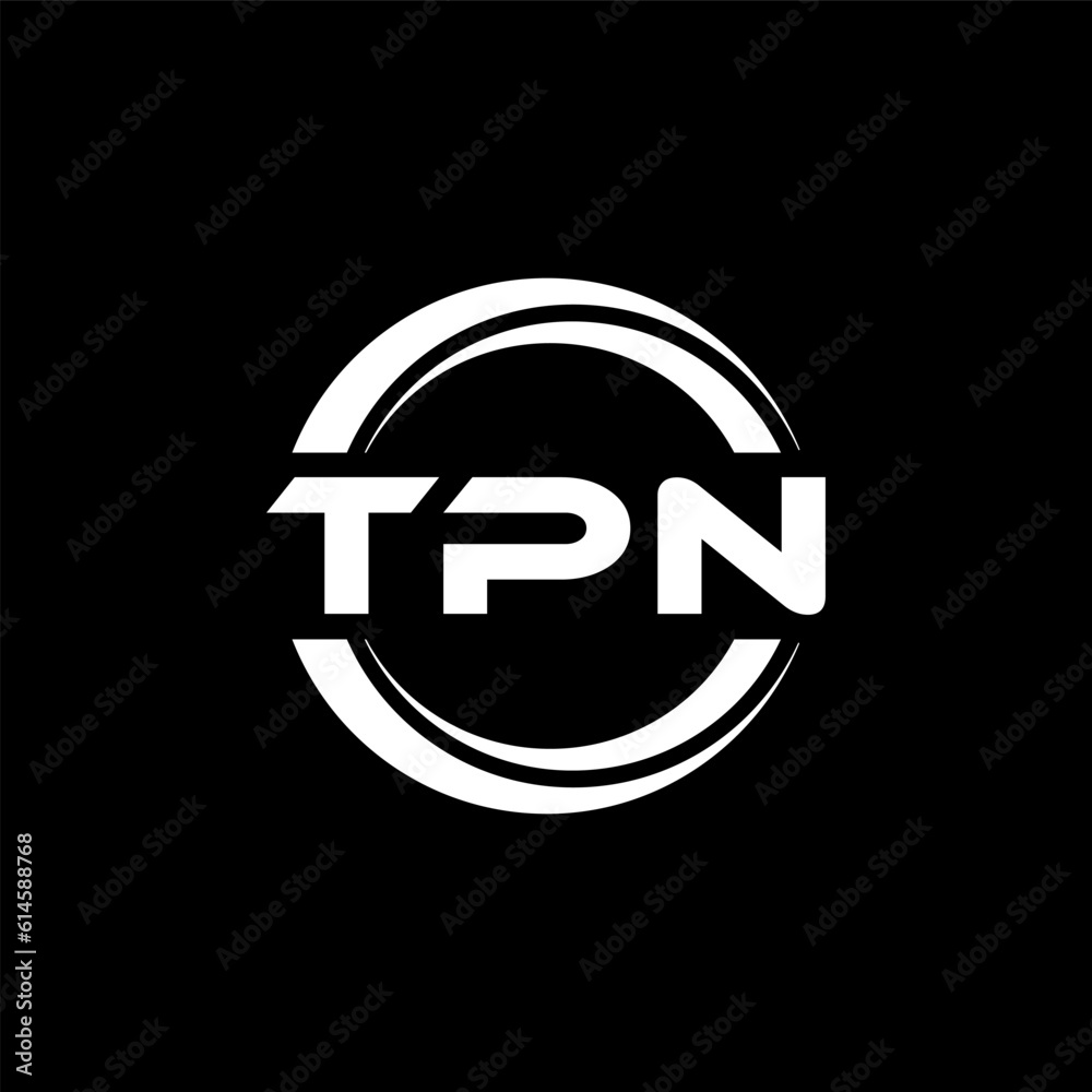 TPN letter logo design with black background in illustrator, vector logo modern alphabet font overlap style. calligraphy designs for logo, Poster, Invitation, etc. TPN letter logo design with black background in illustrator, vector logo modern alphabet font overlap style. calligraphy designs for logo, Poster, Invitation, etc.