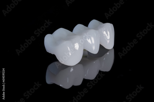 Cercon porcelain tooth bridge
