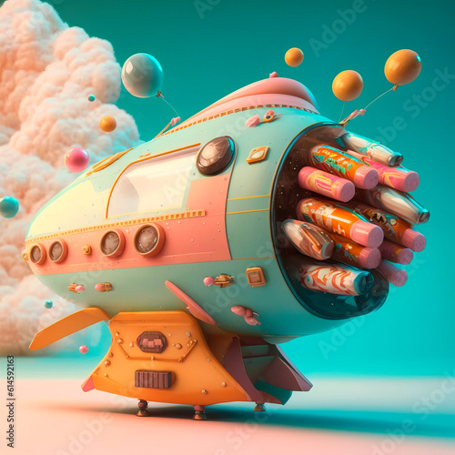 Candy Spaceship