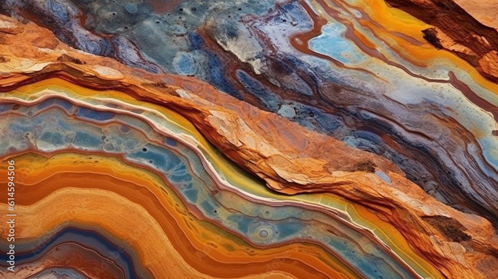 Generative AI, Chromatic Symphony: Earth's Palette Generative AI, Chromatic Symphony: Earth's Palette