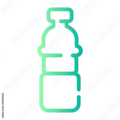 mineral water Line Gradient Icon
