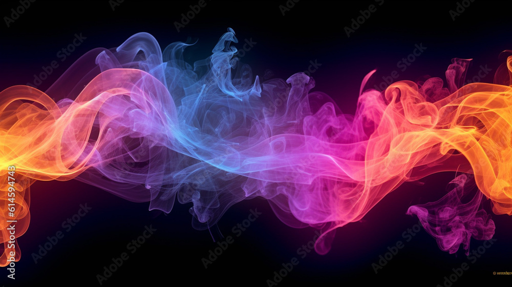 Fototapeta premium Generative AI, Enigmatic Whispers