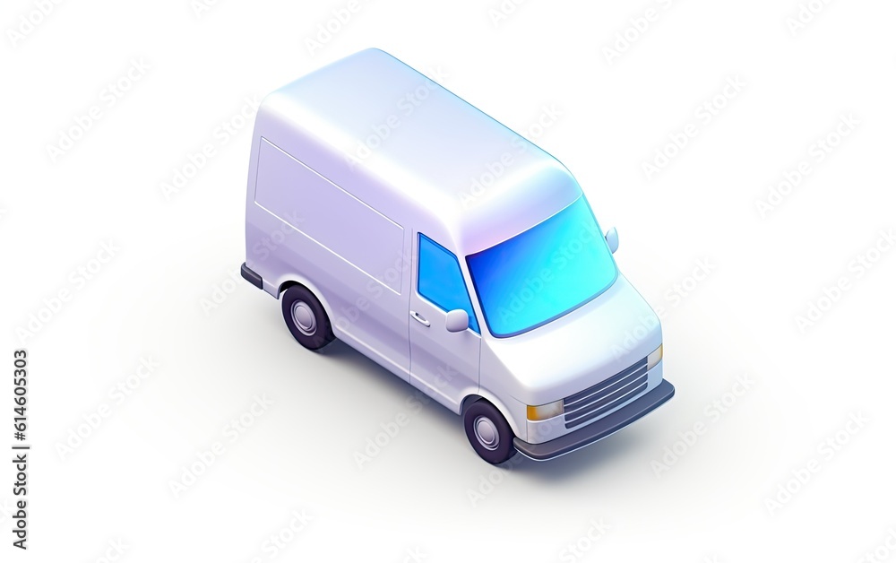 Truck isolated on white background. Truck isolated on white background.