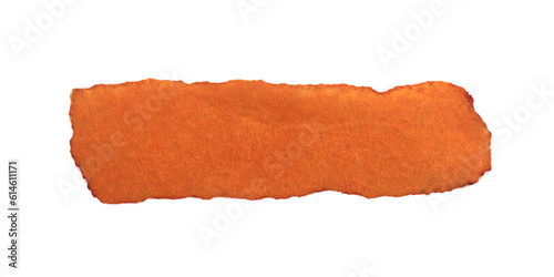 light orange color flannel fabric burn for text message