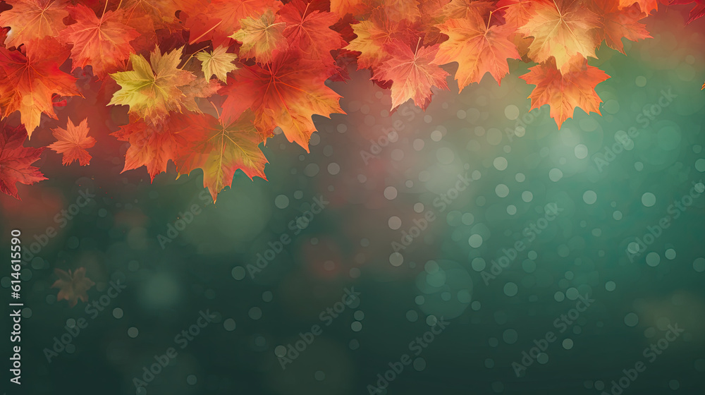 maple leaf red autumn sunset tree blurred background maple leaf red autumn sunset tree blurred background