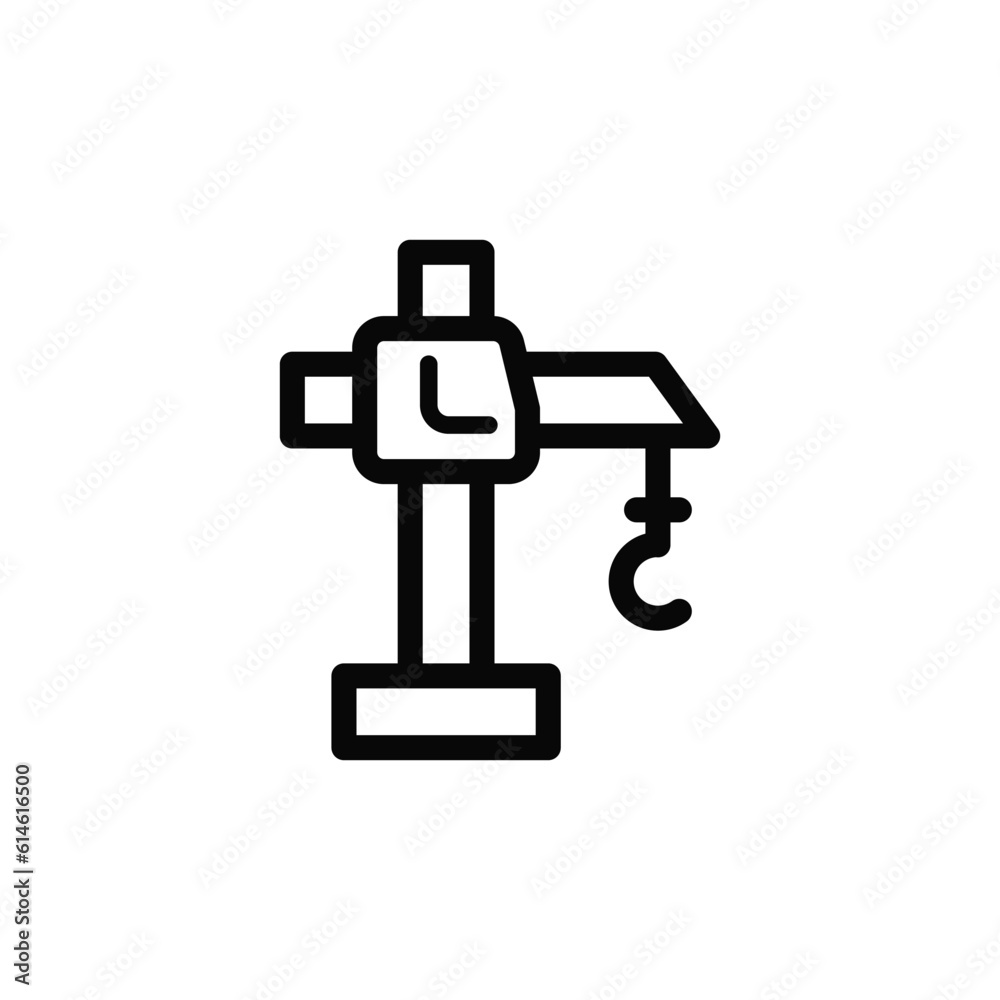 Crane icon vector design trendy Crane icon vector design trendy