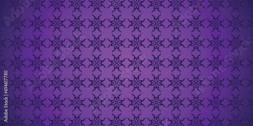  Arabic motif purple background