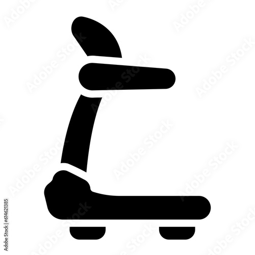 treadmill Solid icon