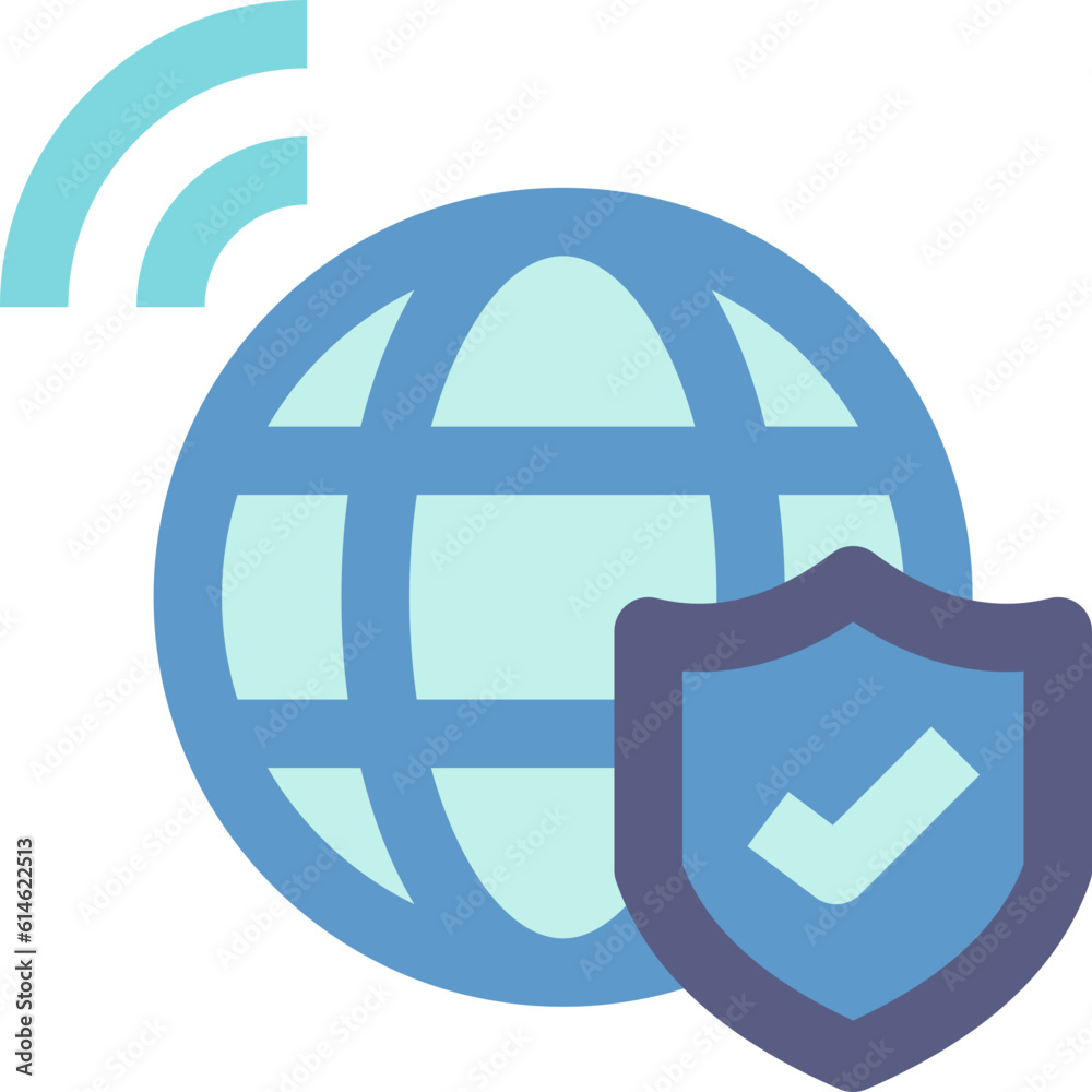 global shield flat icon global shield flat icon