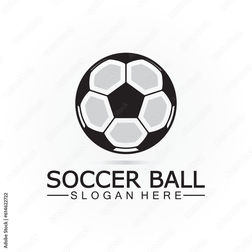 Soccer ball logo design Icon & Symbol Vector Template. football logo design Soccer ball logo design Icon & Symbol Vector Template. football logo design