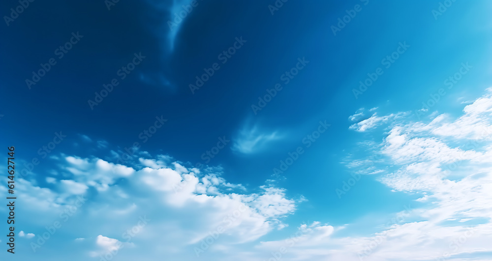 blue sky clear weather - obrazy, fototapety, plakaty 