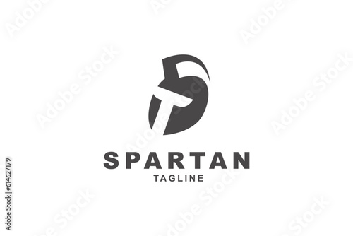 letter S and spartan logo