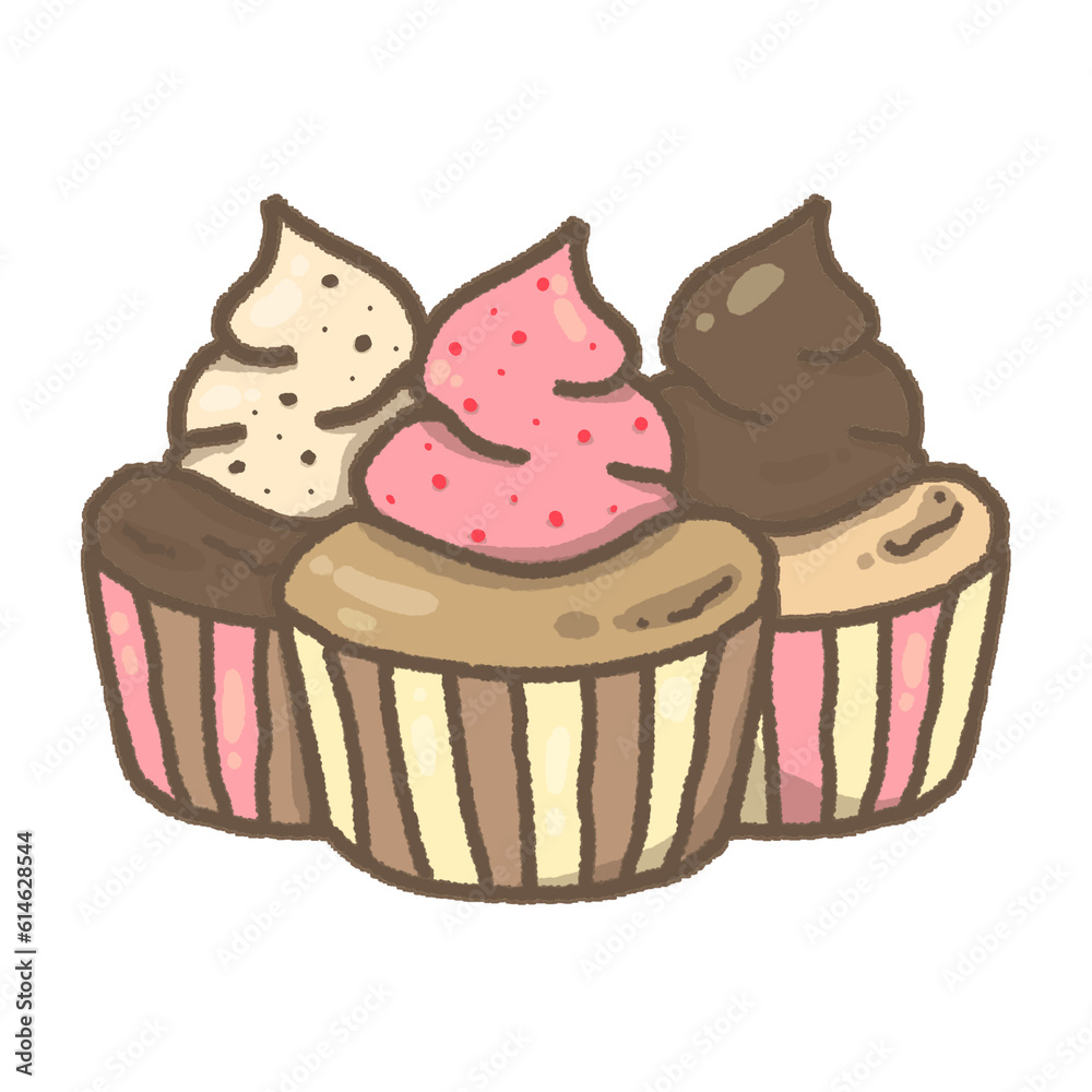 cupcake with cherry cupcake with cherry