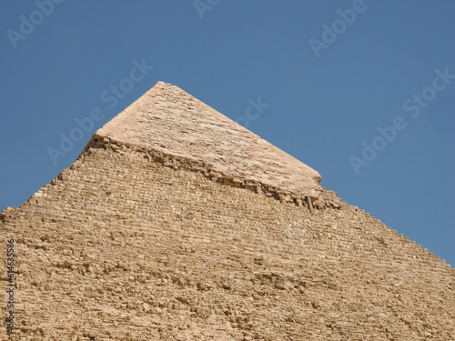 Sunny Cheops Pyramid Top: Exploring an Ancient Geometric Wonder 