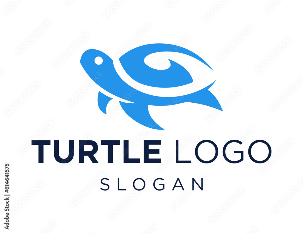 Logo design about Turtle on a white background. made using the CorelDraw application. Logo design about Turtle on a white background. made using the CorelDraw application.