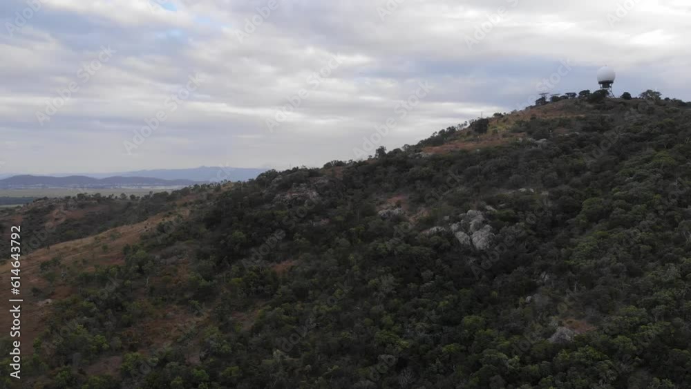 drone panorama of cape pallarenda, townsville and magnetic island; beautiful cape in tropical north queensland, australia drone panorama of cape pallarenda, townsville and magnetic island; beautiful cape in tropical north queensland, australia