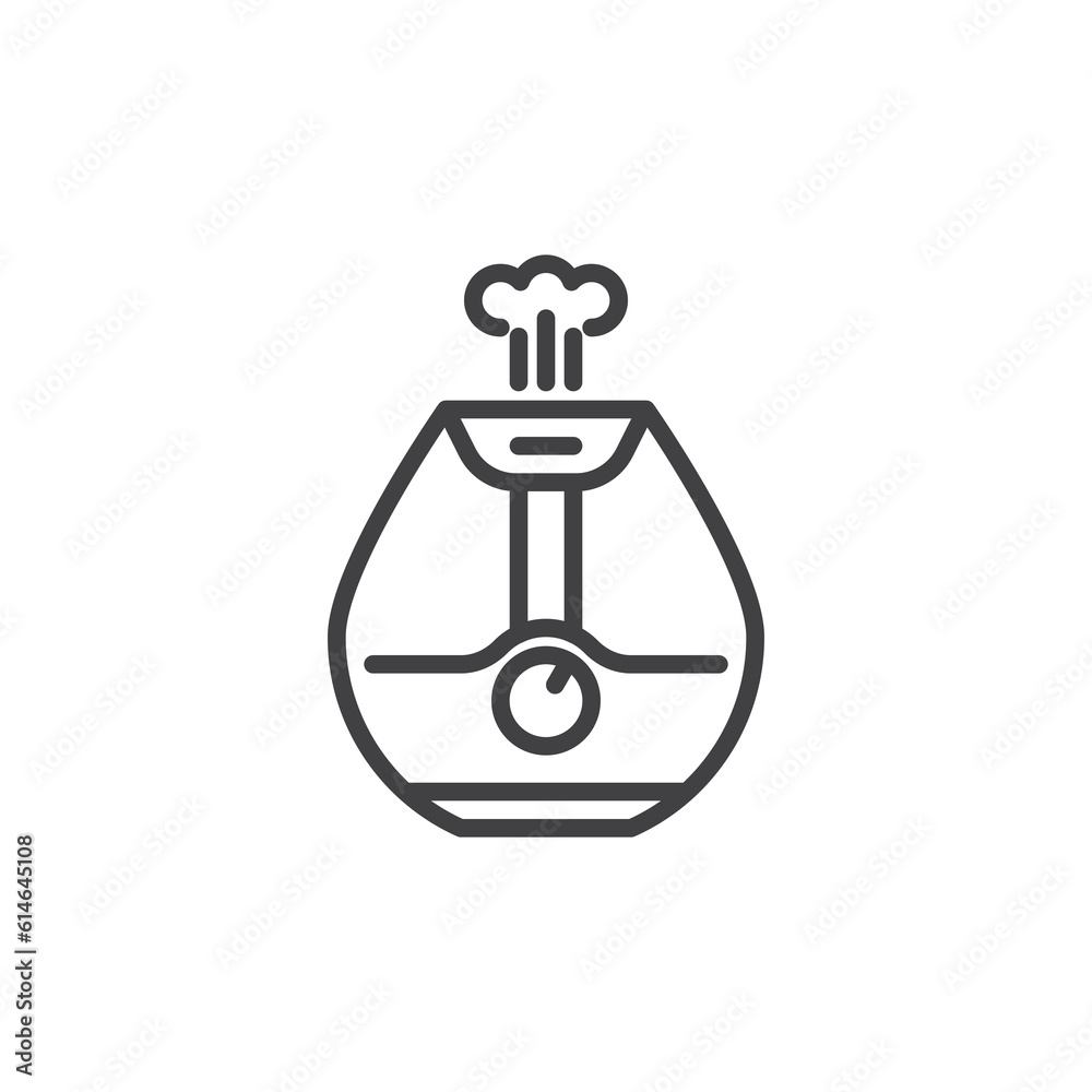 Air Humidifier line icon Air Humidifier line icon