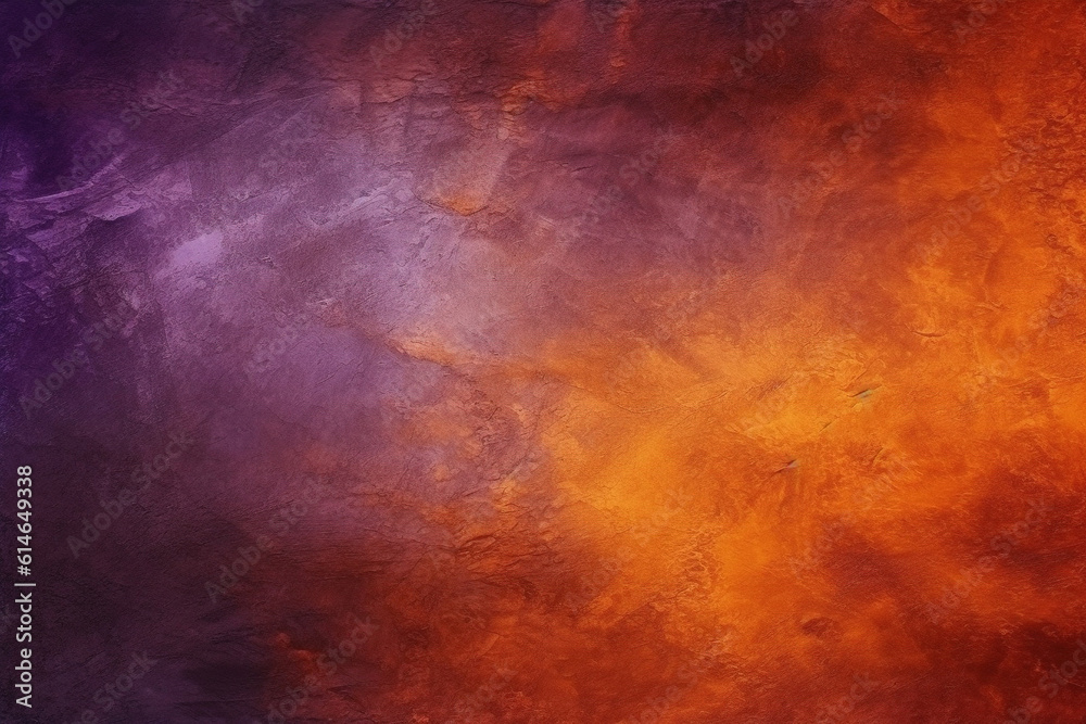 Dark orange brown purple abstract texture. Gradient. Cherry gold vintage elegant background with space for design. Halloween, Thanksgiving, autumn - obrazy, fototapety, plakaty 