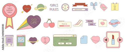 Cute Women Empowerment Element 1