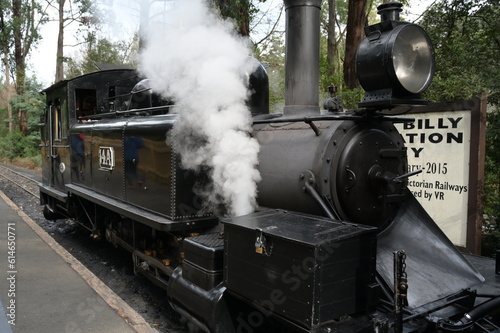 A footage of steam train