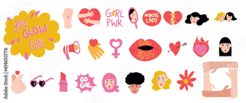 Cute Women Empowerment Element 2