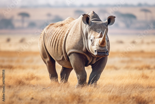 Black Rhinoceros portrait © STORYTELLER
