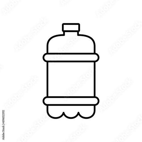 Plastic Bottle Icon vector design templates simple and modern concept