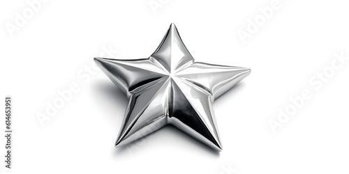 Shining Matle Star Illustration Gold Matle Star Vector AI Generated