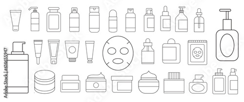 Simple Outline Skincare Minimal Icon 3