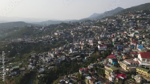 Drone Shot of Kohima, Nagaland photo