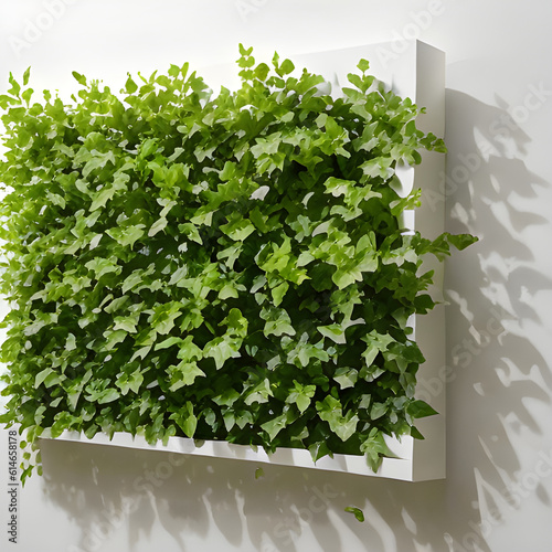 Ethereal nature's dance: Blurred leaf shadows on white wall. Minimalist bliss for captivating product displays. Tranquil spring/summer vibes