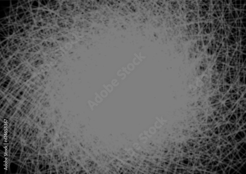Abstract blurred background from gray fibers. Gives a chaotic, confusing feeling.