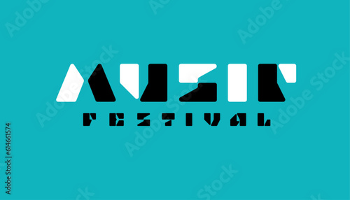 Music child alphabet holiday font, kids rounded uppercase letters A-Z and numerals 0, 1, 2, 3, 4, 5, 6, 7, 8, 9, vector illustration 10EPS