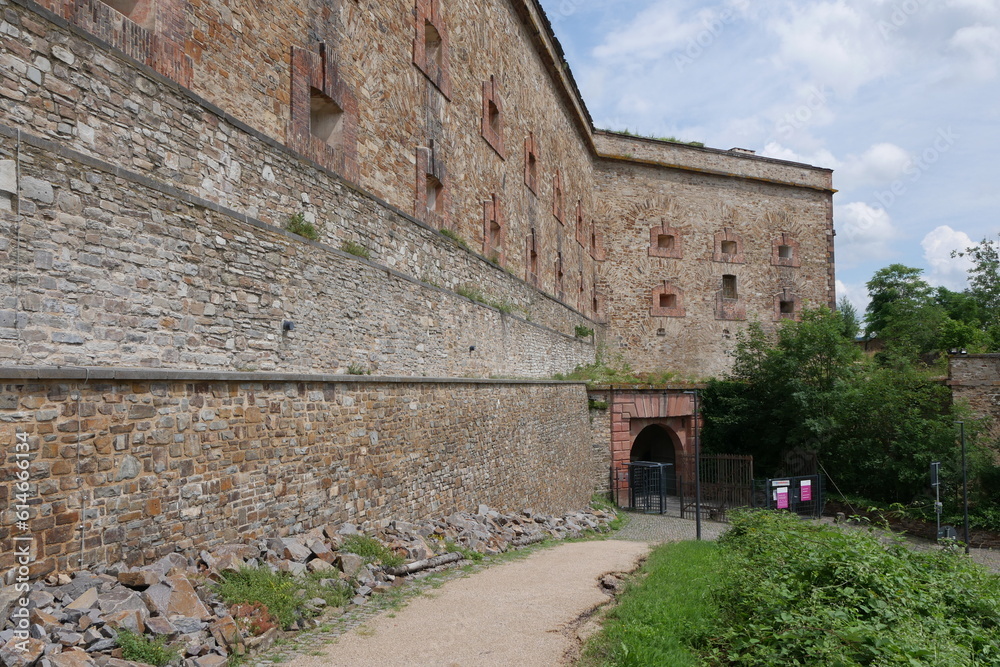 Bastionen bzw. Festungsmauern Festung Ehrenbreitstein in Koblenz